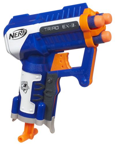 Nerf N-STRIKE Elite TRIAD EX-3 Blaster - Walmart.ca