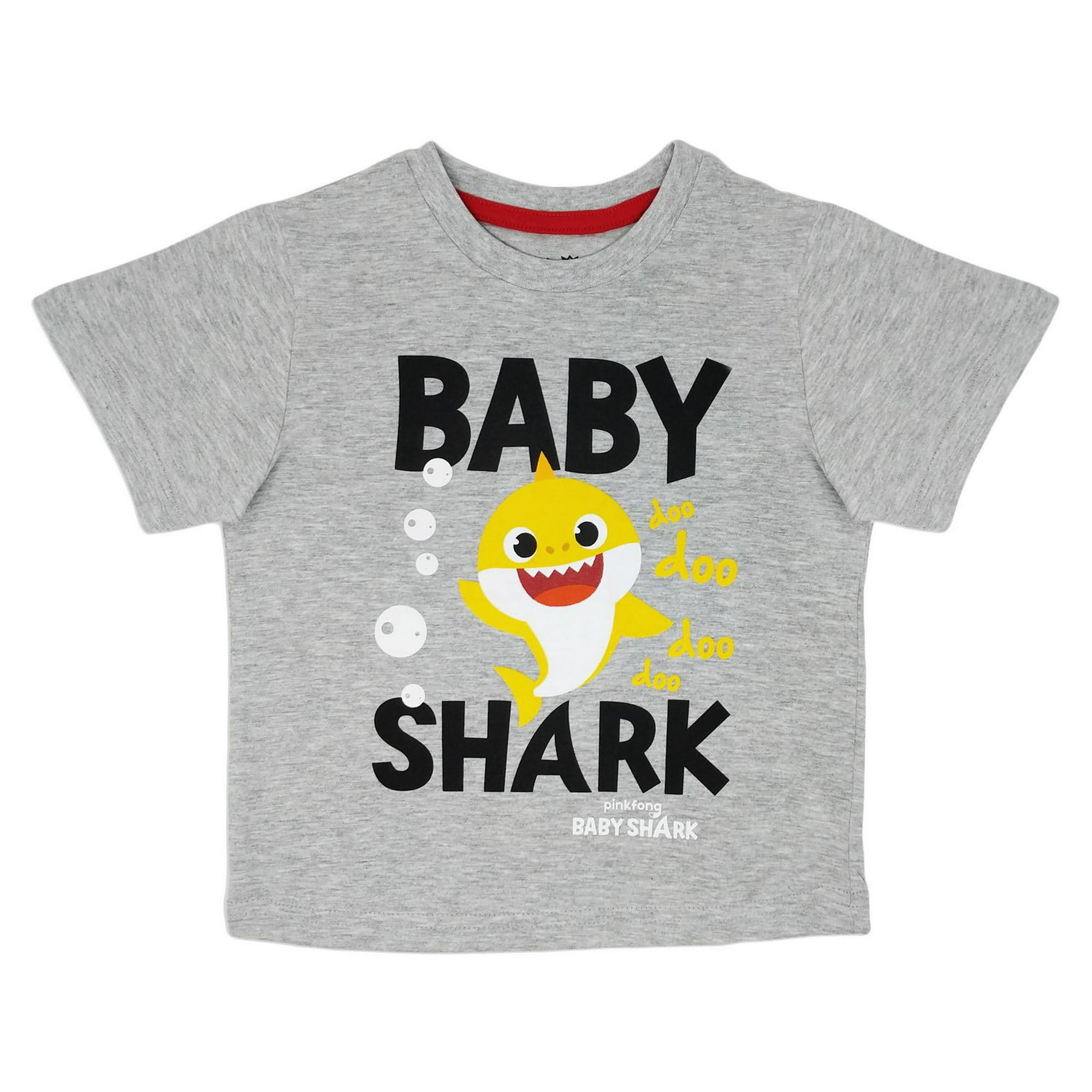 Baby Shark Boys' Toddler Short Sleeve T-Shirt 