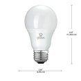 thumbnail image 4 of 60W Equivalent Soft White (3000K) A19 LED Light Bulb 6-Pack, E26 Base, 800 Lumens, 4 of 6