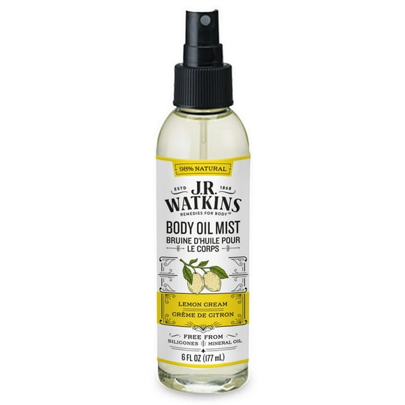 J.R Watkins Lemon Cream Body Oil Mist
