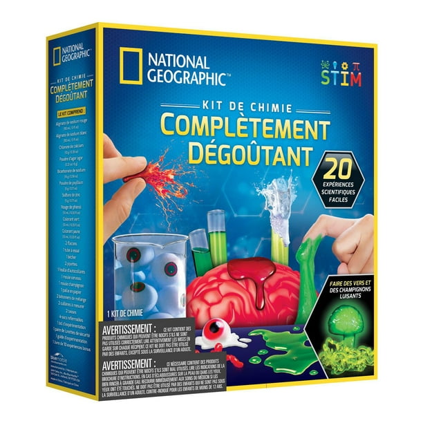 National Geographic ensemble de chimie complètement brut ensemble de chimie  brut 