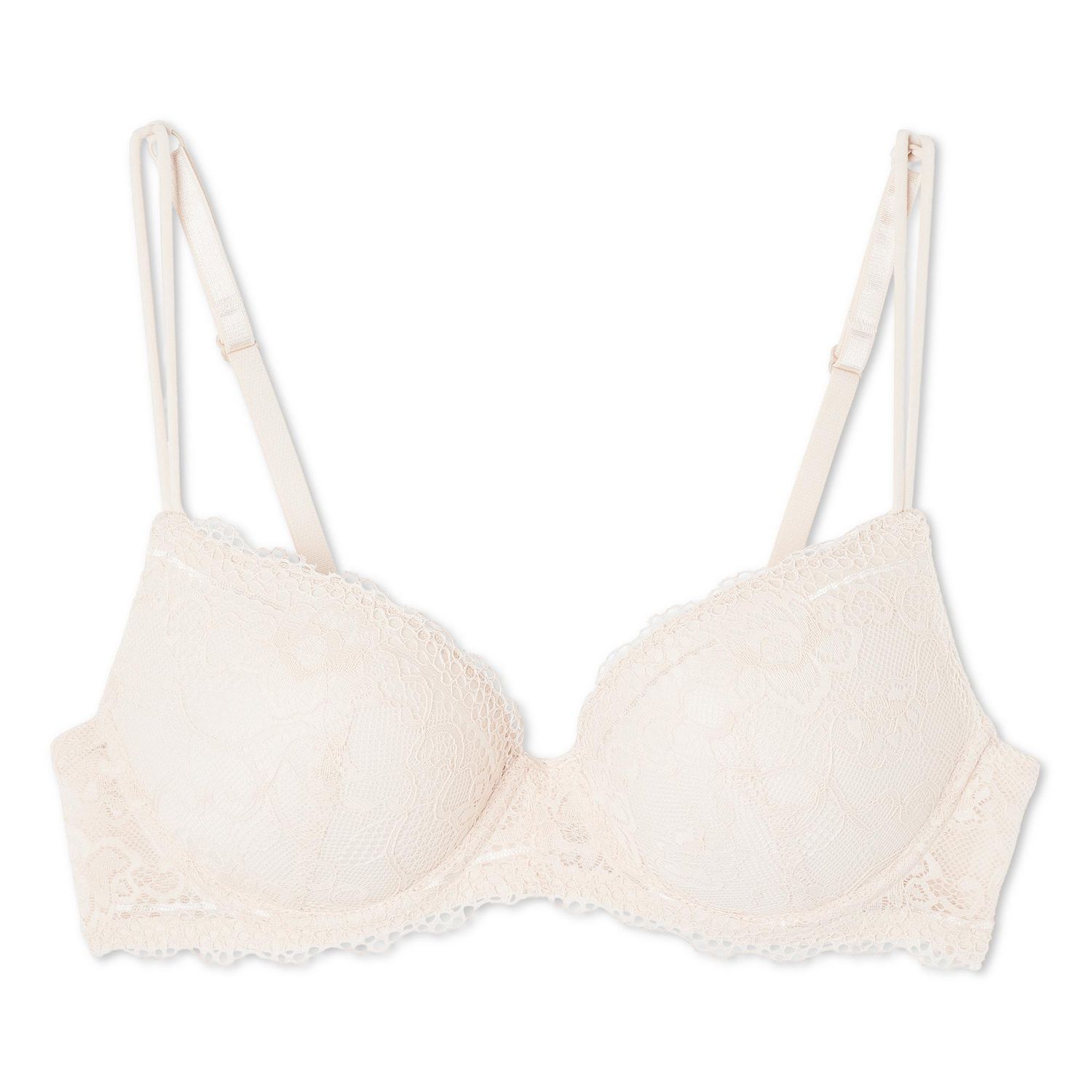 Soutien-gorge pigeonnant avec dentelle George pour femmes