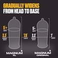 thumbnail image 3 of Trojan Magnum XL Extra Large Size Lubricated Condoms, 3 of 7