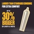 thumbnail image 2 of Trojan Magnum Large condoms lubrifiés, 36 count, 2 of 7