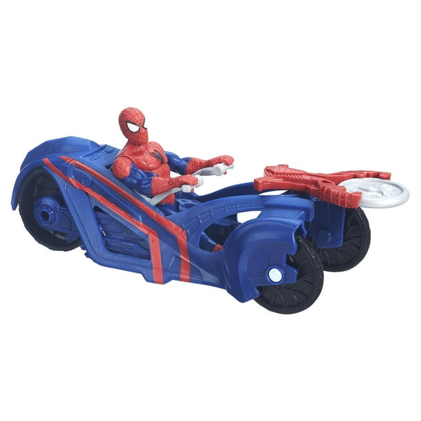 Ultimate Spider-Man vs. The Sinister Six Figurine Spider-Man avec bolide urbain