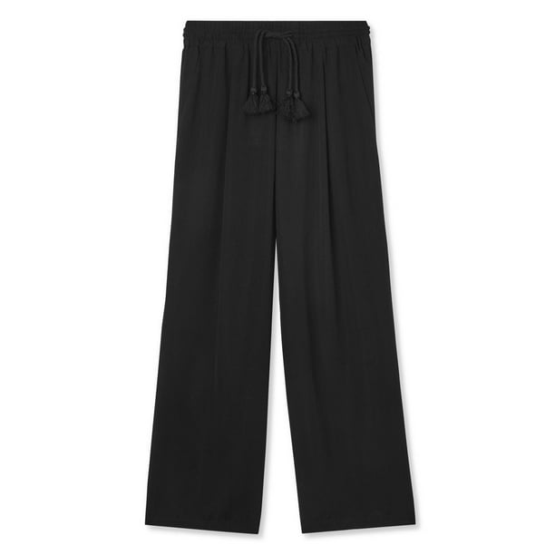Pistache - Wide Leg Knit Lounge Pant in Black – Heidi-Ho2