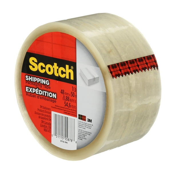 Scotch ruban adhésif d'emballage Classic, ft 48 mm x 66 m