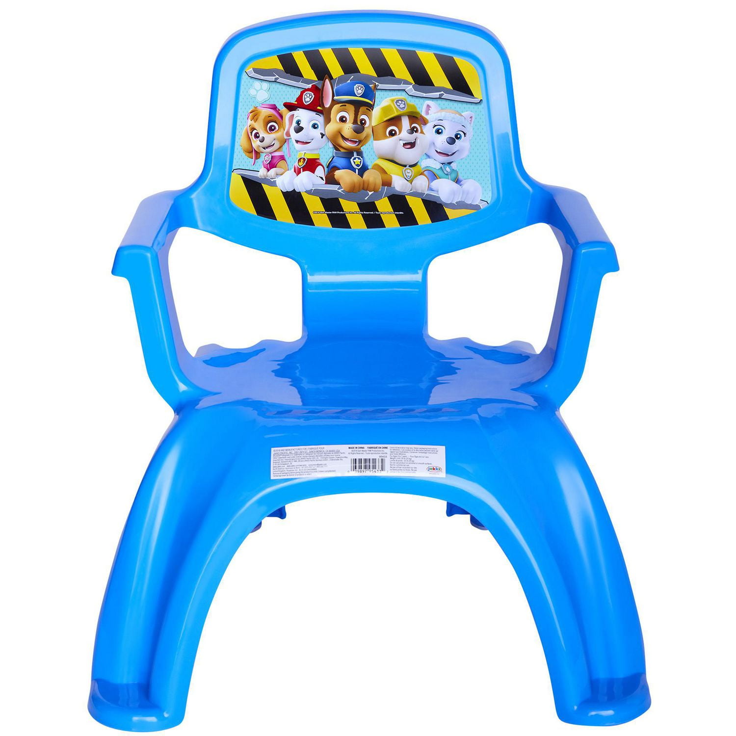 paw patrol plastic chair