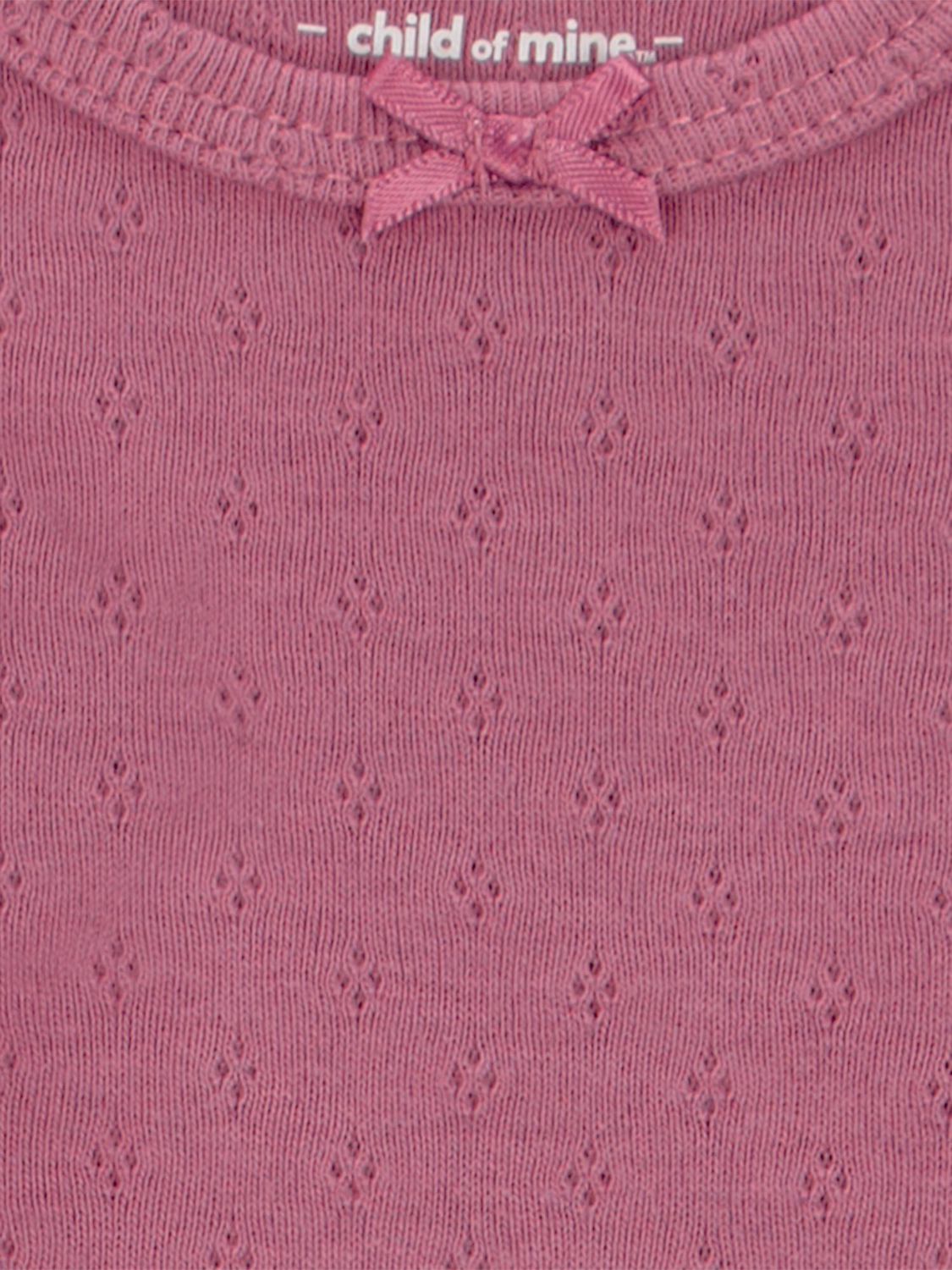 Carter's Child of Mine Infant Girl 3pk Short Sleeve Bodysuits Pink