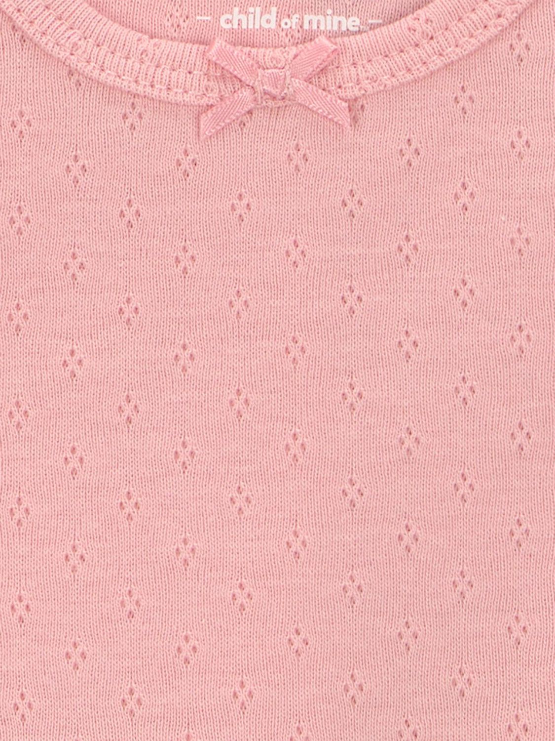 Carter's Child of Mine Infant Girl 3pk Short Sleeve Bodysuits Pink