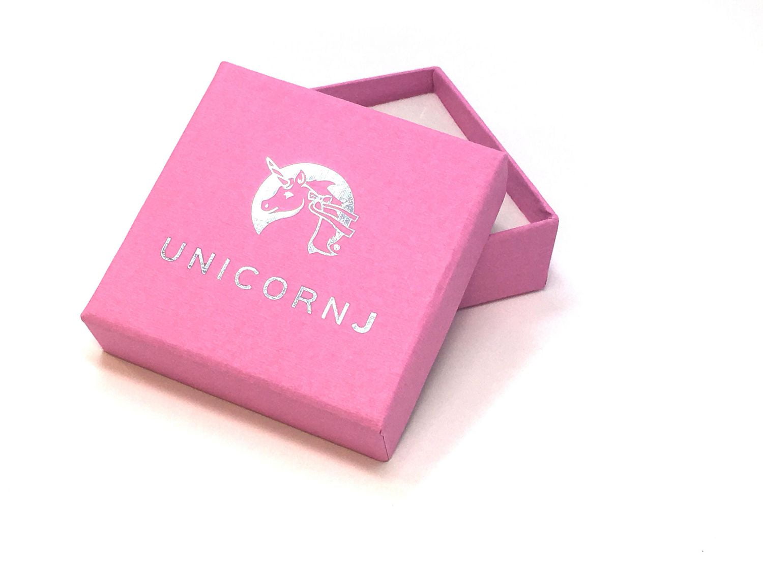 Unicornj Childrens Sterling Silver 925 Dark Purple CZ 6 Petal Flower June Birth Month Stud Post Earrings