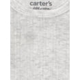 thumbnail image 2 of Carter's Child of Mine IB 3PK Bodysuit - Grey Solid, 2 of 4