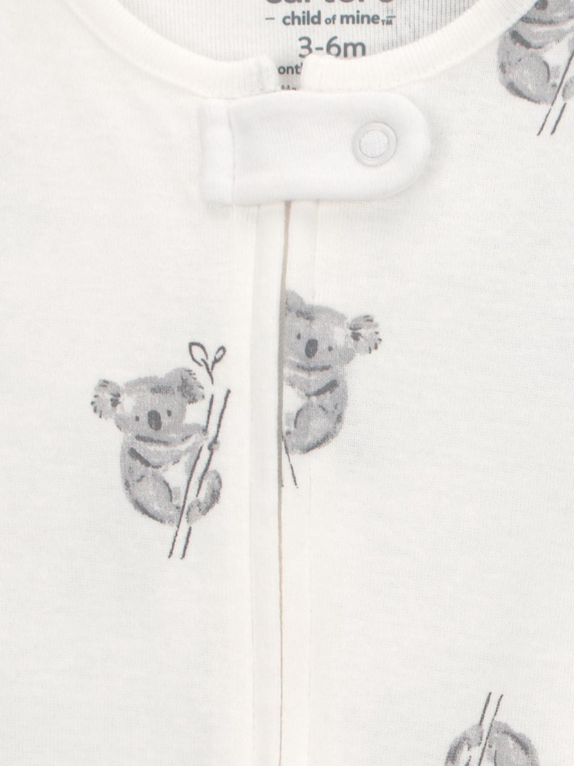 Carter's Child of Mine Infant Boy 2pk SNP Grey Koala