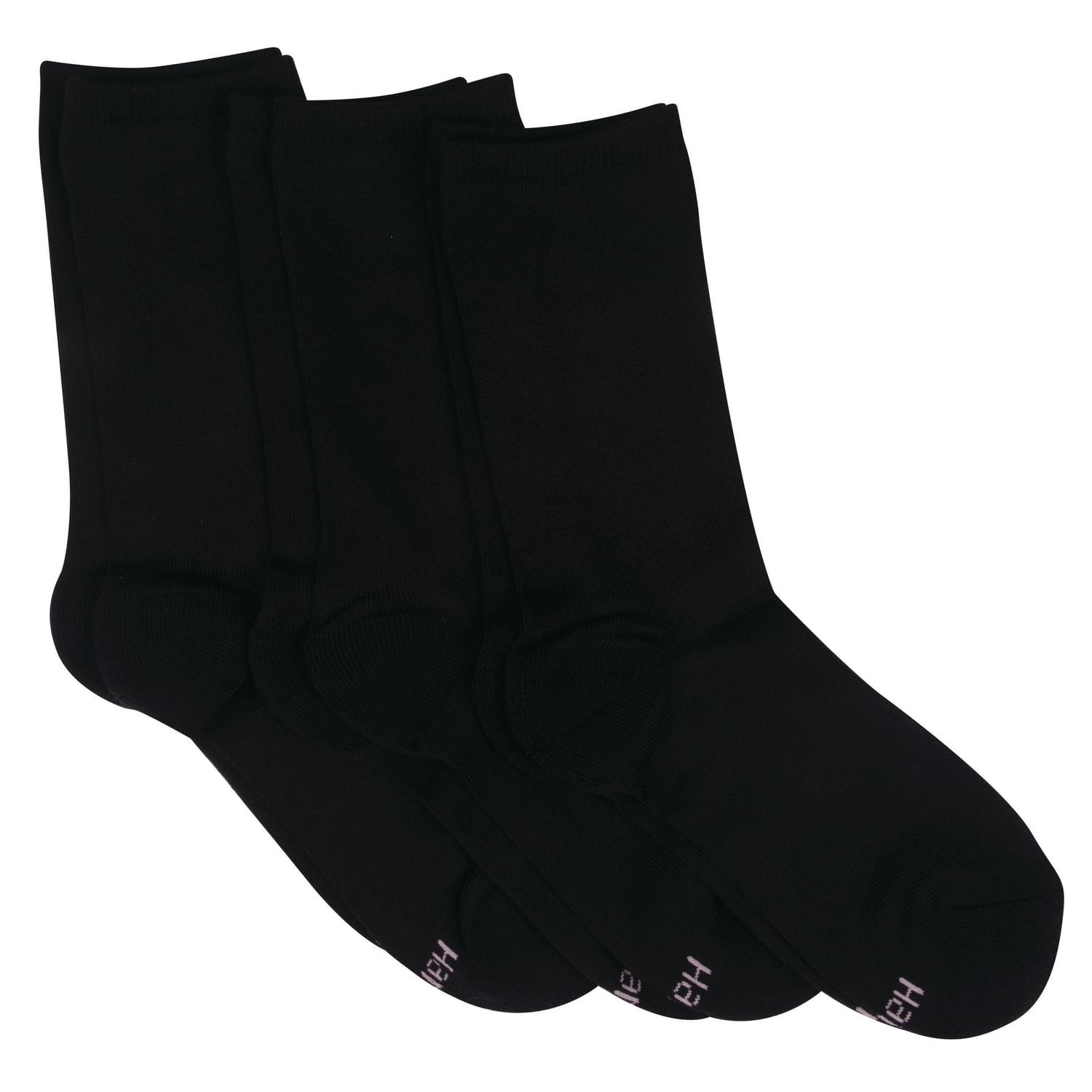 Hanes Women's Comfortsoft 3 Pack Crew Socks Walmart Canada