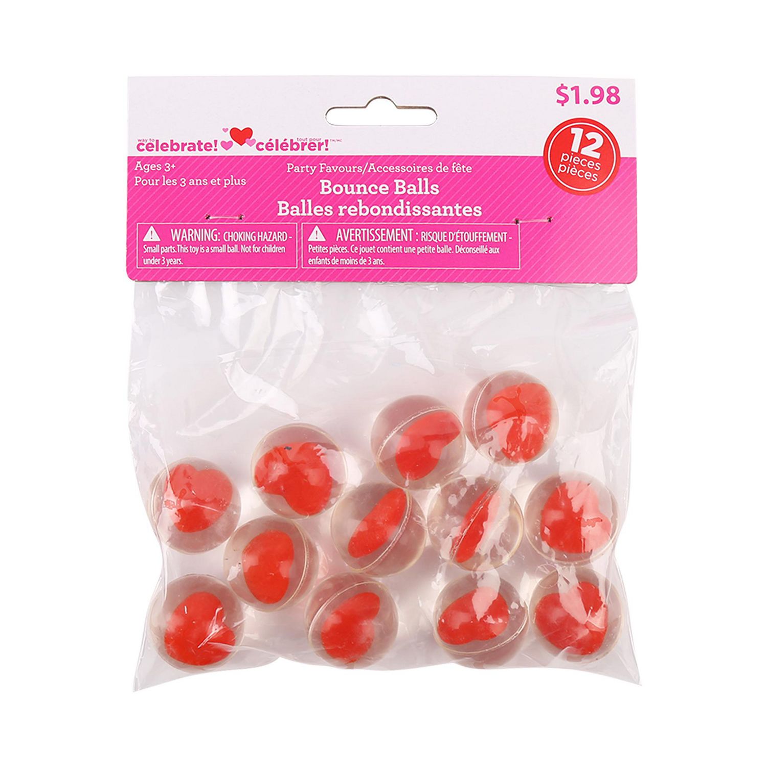 12 BOUNCE BALL HEART | Walmart Canada