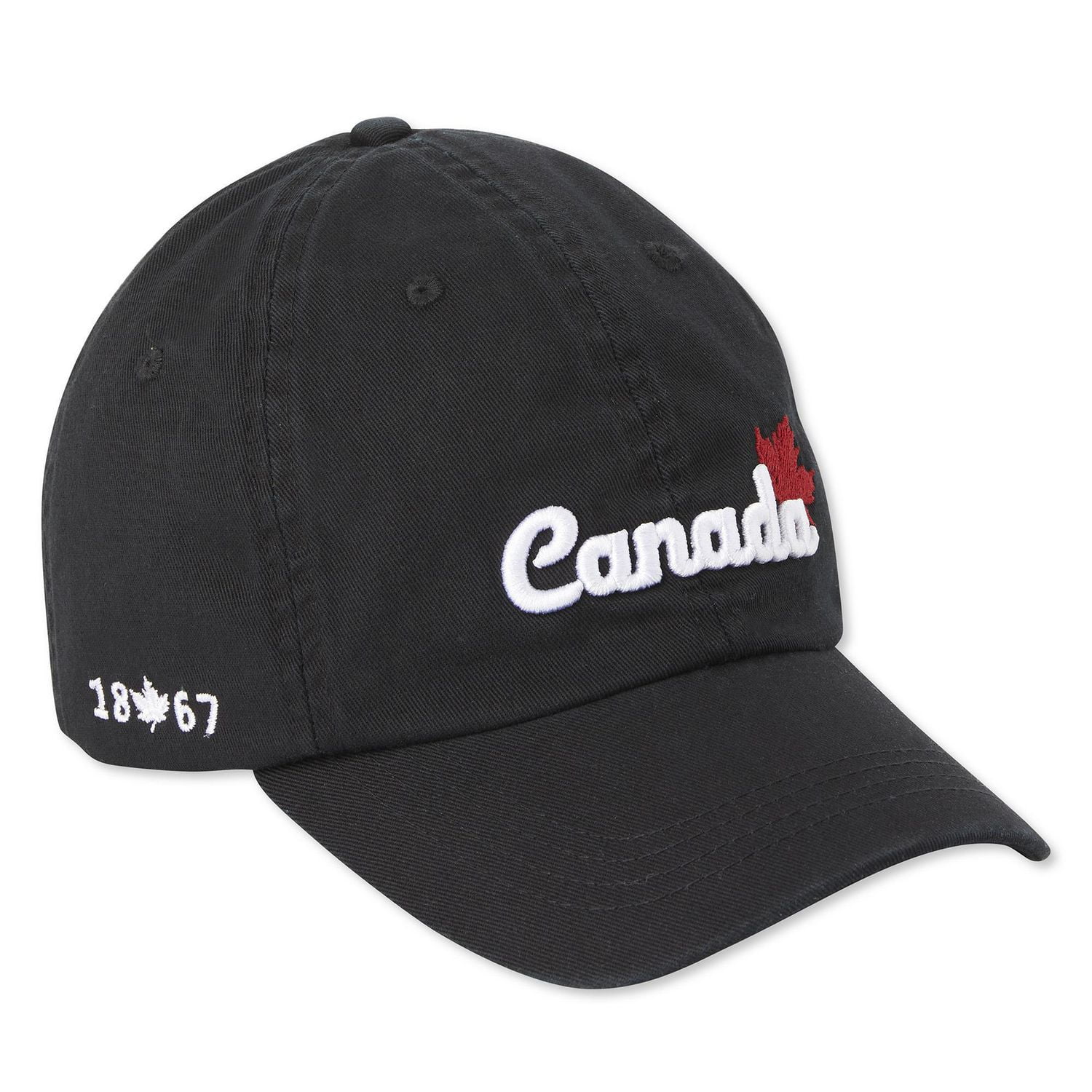 Casquette de baseball de base Canadiana unisexe pour adultes
