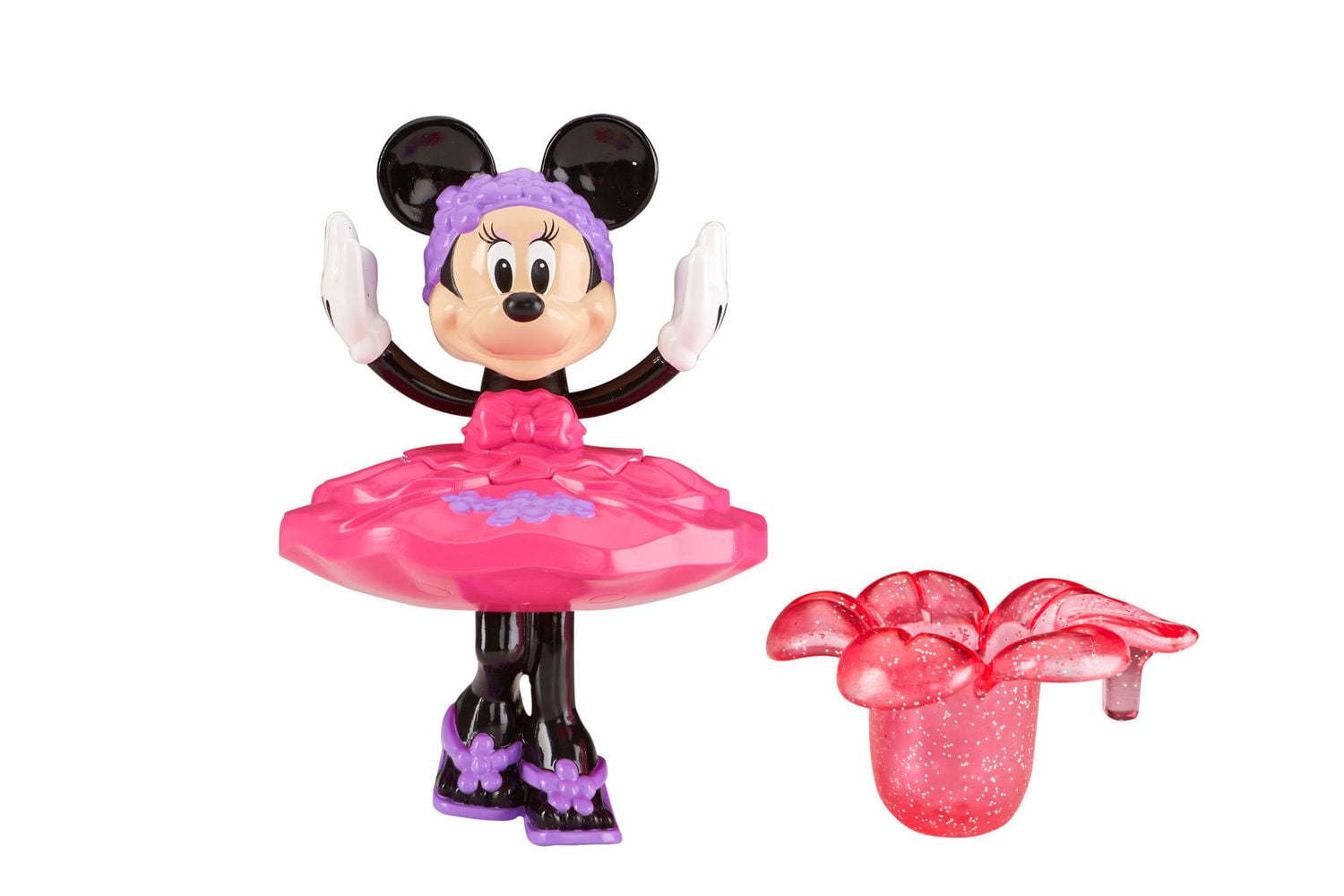 Fisher Price Disney Minnie Splash n Spin Minnie Figure Bath Toy Walmart