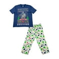 thumbnail image 1 of Home Alone Men's Ugly 2 Piece Sleepwear Set, 1 of 2