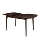 Table oblongue extensible Dillon de CorLiving en bois couleur cappuccino pour salle à manger – image 1 sur 8