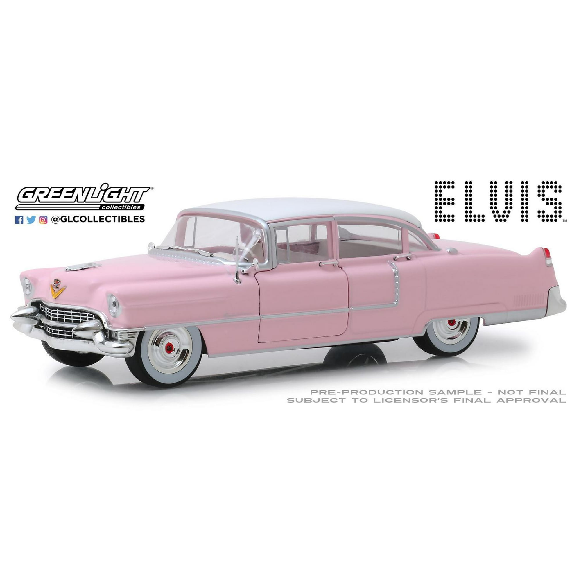 GreenLight 1:24 Elvis Presley (1935-77) - 1955 Cadillac Fleetwood Series 60  