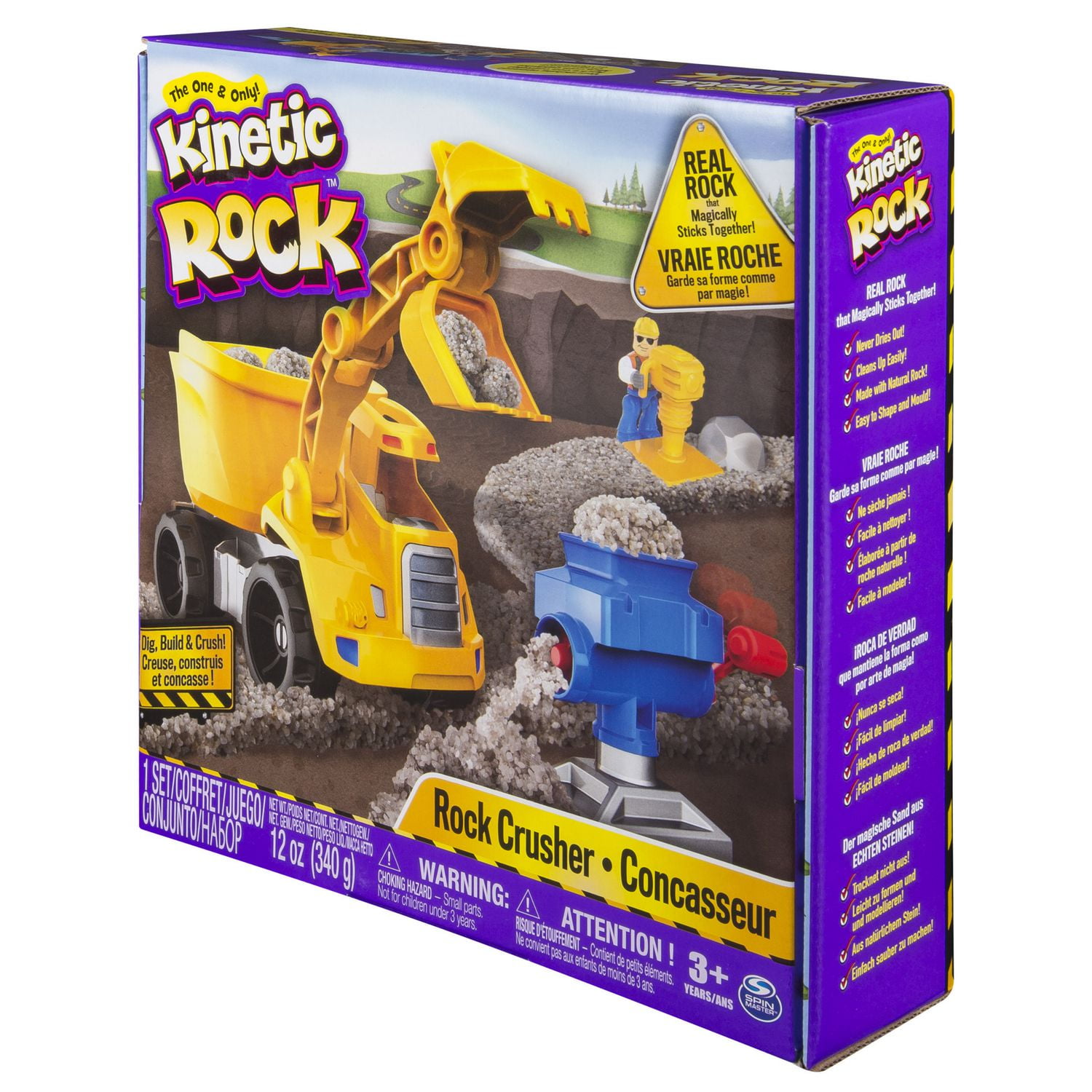 kinetic sand rock crusher