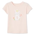 thumbnail image 1 of T-shirt de Pâques George pour petites filles, 1 of 2