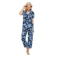 thumbnail image 1 of Iyla Women's Notch Collar Pajama 2-Piece Set, 1 of 6