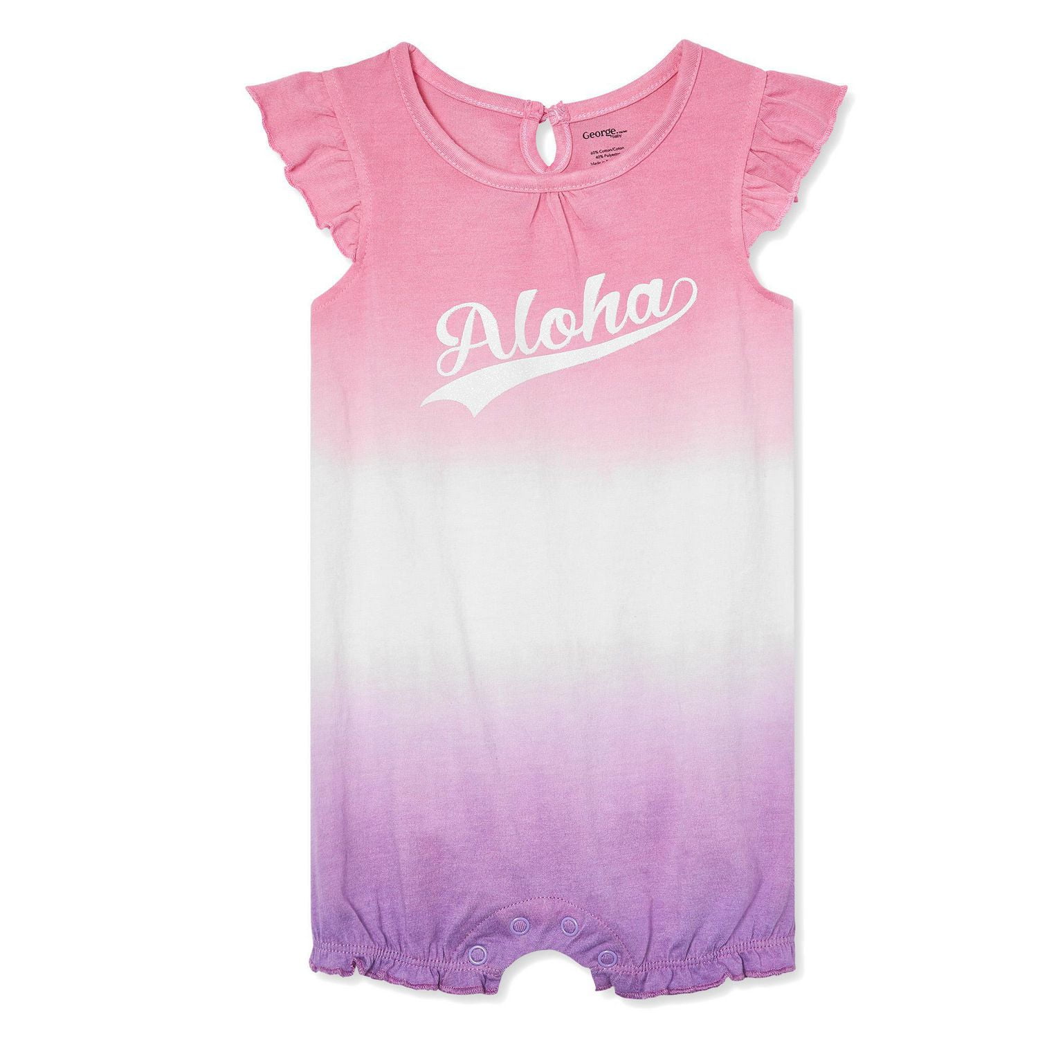 flutter sleeve romper baby