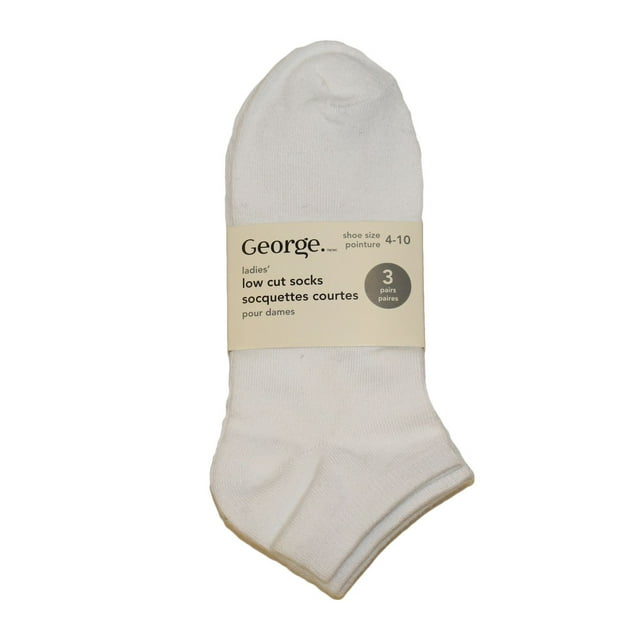 Socquettes courtes de base George pour dames