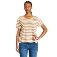 thumbnail image 1 of George Women's Relaxed Fit Tee, 1 of 6