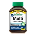 thumbnail image 2 of Jamieson 100% Complete Men 50+ Multivitamin Caplets with Ginseng and Lutein, 160 Count, 2 of 6
