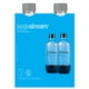 SodaStream bouteilles de gazéification grises de 1 L, Ens. de 2 Laver la main – image 4 sur 4
