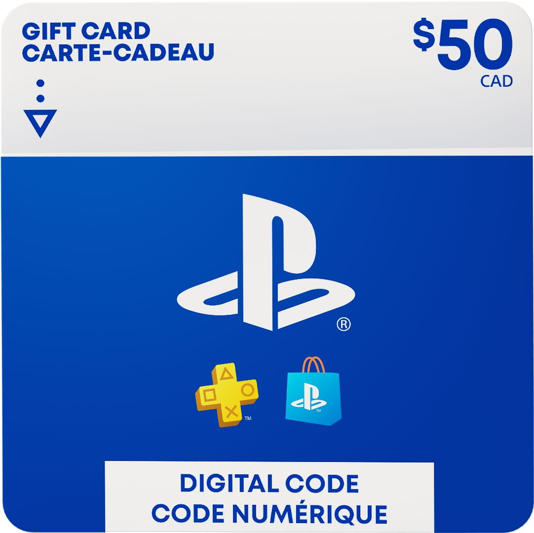 PlayStation Network Card 20 CAD PSN Key CANADA