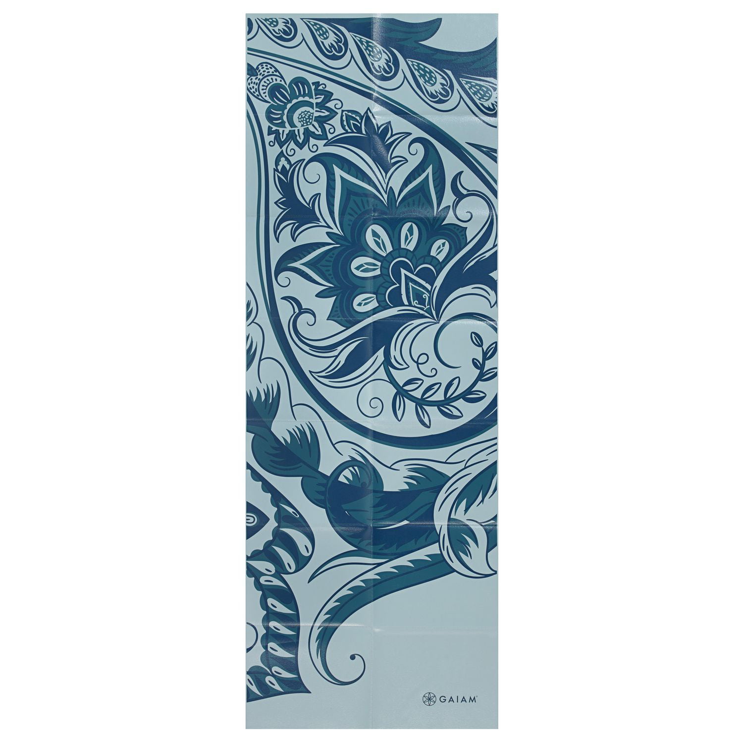 Gaiam Foldable Yoga Mat, ICY Paisley, 2mm : : Sports, Fitness &  Outdoors