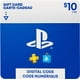 $10 PlayStation Store Gift Card [Digital Code] – image 1 sur 1