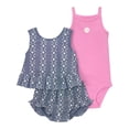thumbnail image 1 of Carter's Child of Mine Infant Girl 3pc Set Chambray, 1 of 7
