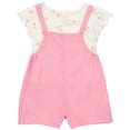 thumbnail image 2 of Carter's Child of Mine Infant Girl Shortall Set Pink, 2 of 5