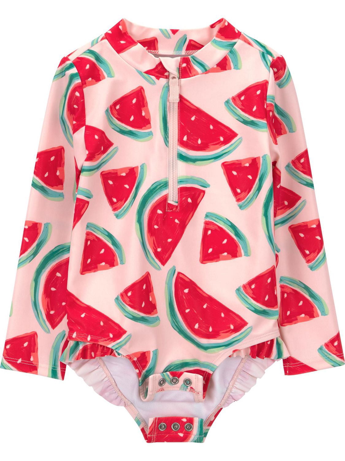 Carter's Child of Mine TG 1PC Swimsuit - Pink Watermelon