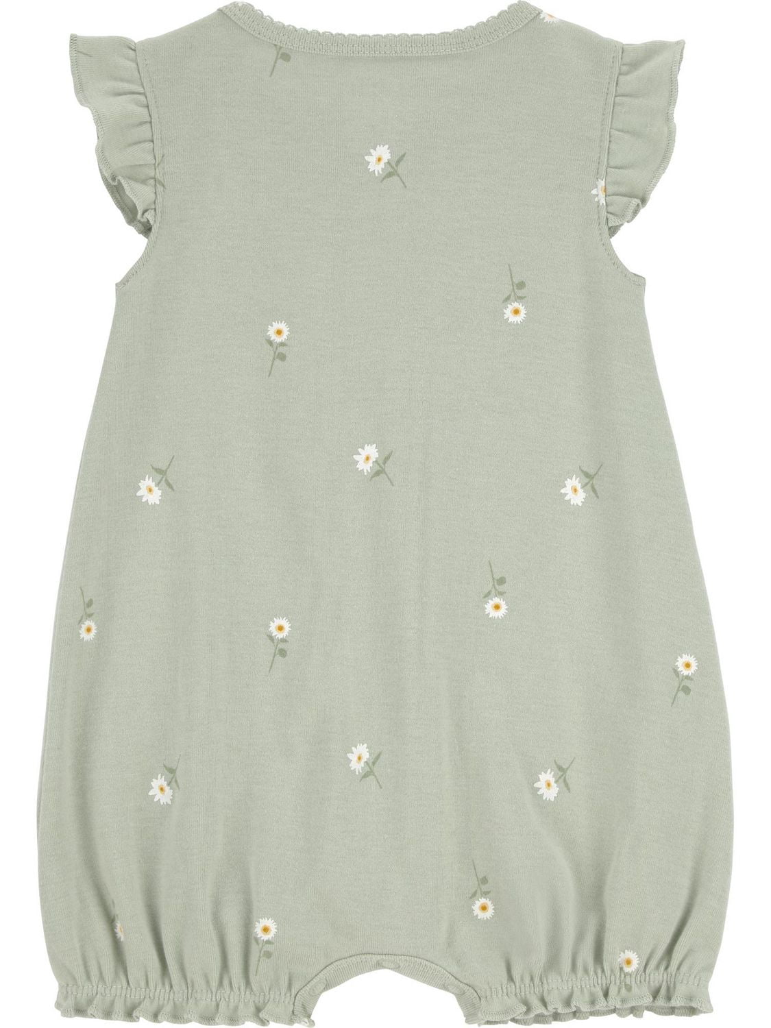 Carter's Child of Mine Infant Girl Romper Sage Bees
