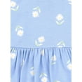 thumbnail image 3 of Carter's Child of Mine Infant Girl Romper Dress with Headband, 3 of 3