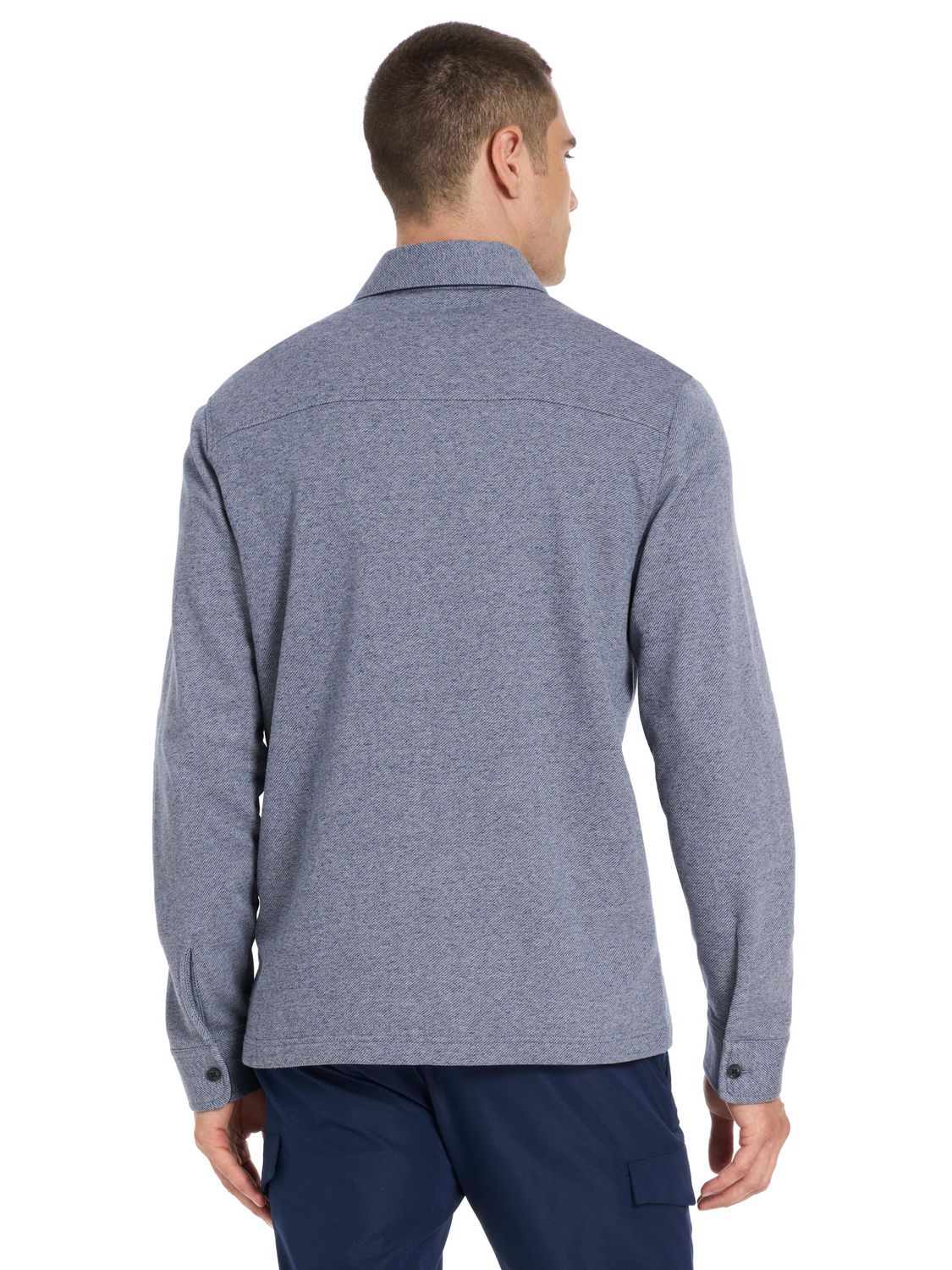 Veste chemise en molleton sergé Van Heusen