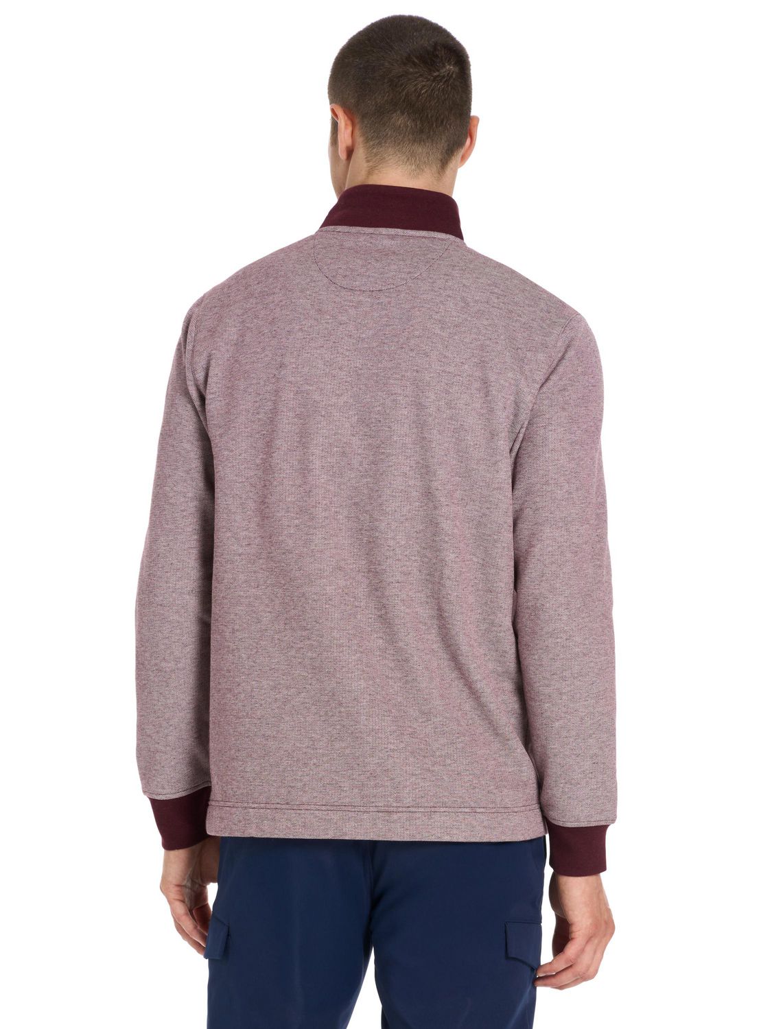 Pull à manches longues Van Heusen fermeture éclair 1/4