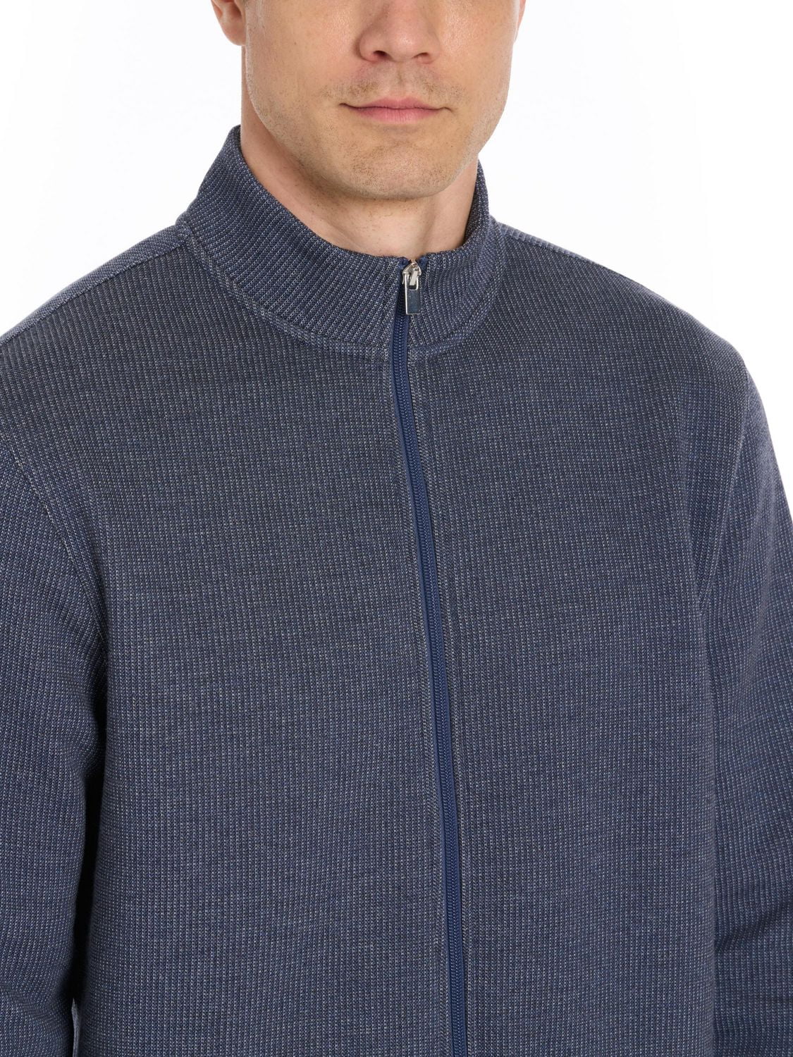 VAN HEUSEN FULL ZIP FLEECE SWEATER