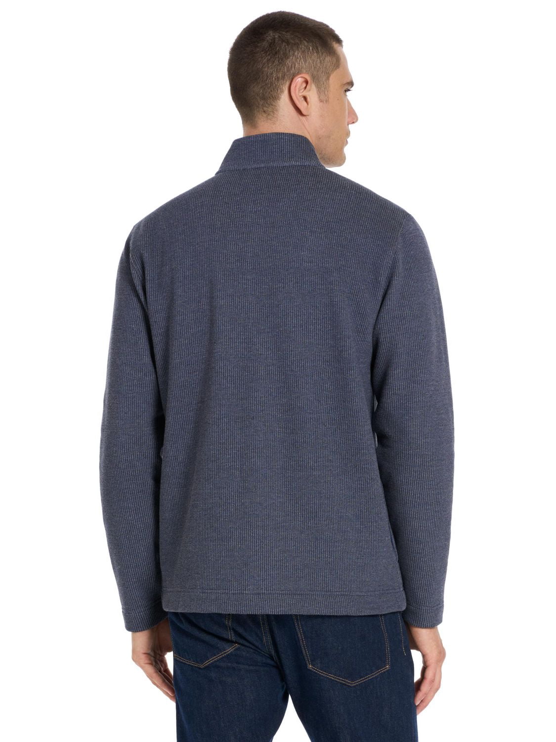 VAN HEUSEN FULL ZIP FLEECE SWEATER