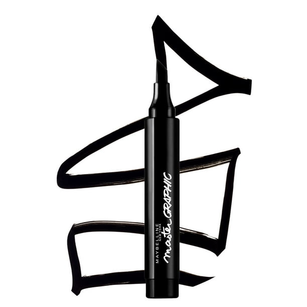 Maybelline New York Eye Studio® Master Graphic™, Eyeliner, in Striking Black, 2,5 mL