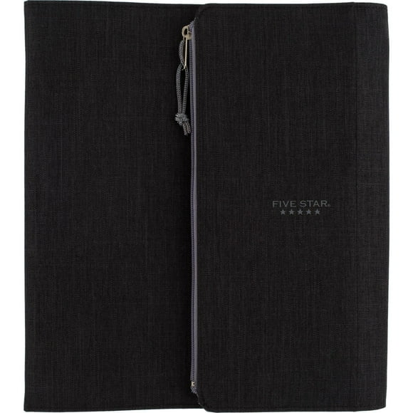 Five Star 1" Deluxe Pouch Zipper Binder, 1" Zipper Binder