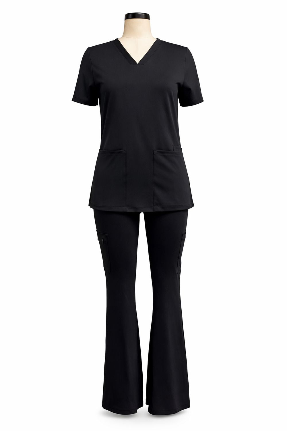 FLEX SCRUBS™ ladies flared scrub pants