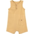 thumbnail image 1 of Carter's Child of Mine IB Romper - Yellow Solid, 1 of 3