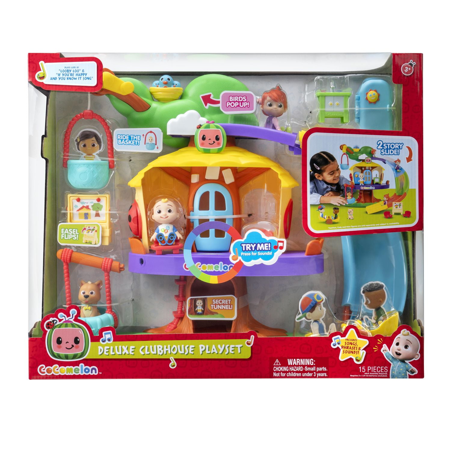 Cocomelon Deluxe Clubhouse Playset Walmart.ca