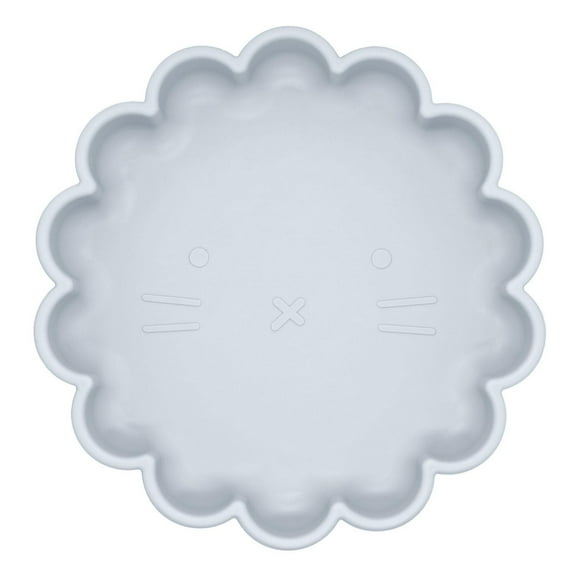 Assiètte en silicone SiliLion de Kushies - Blue